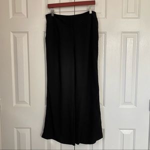 ESCADA black dress pants flare black tuxedo 42